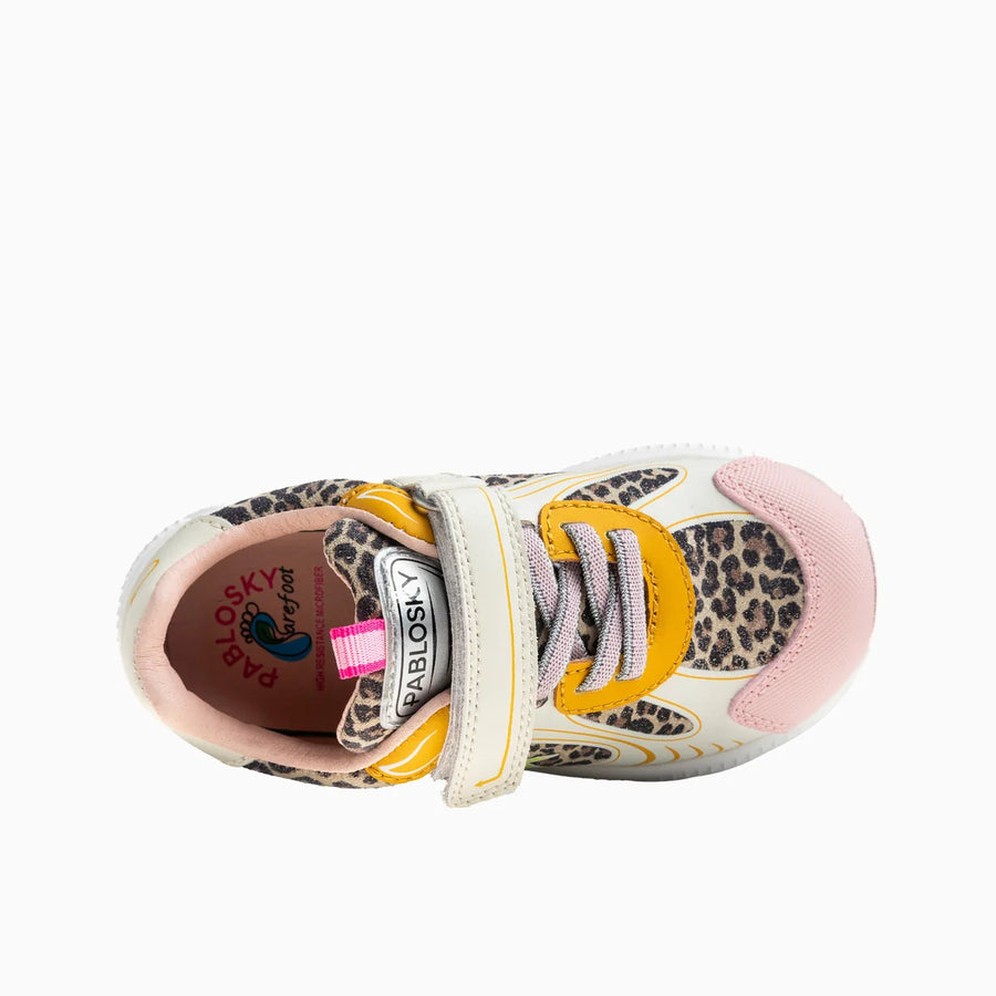 Pablosky girls barefoot shoes / 986430 Plus Avorio