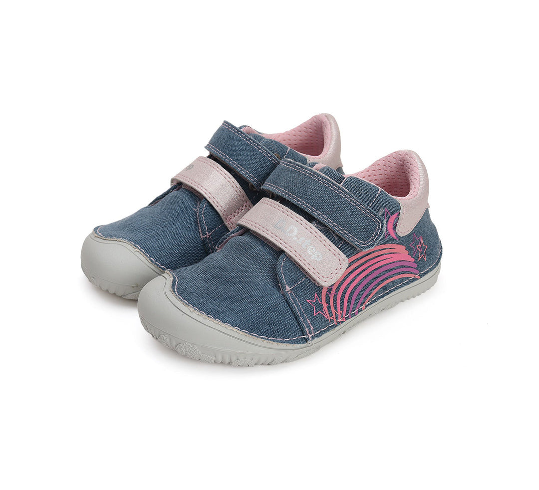 D.D.step girls canvas/ barefoot/ water-repellence/ Bermuda Blue C073-41805_3582.jpg