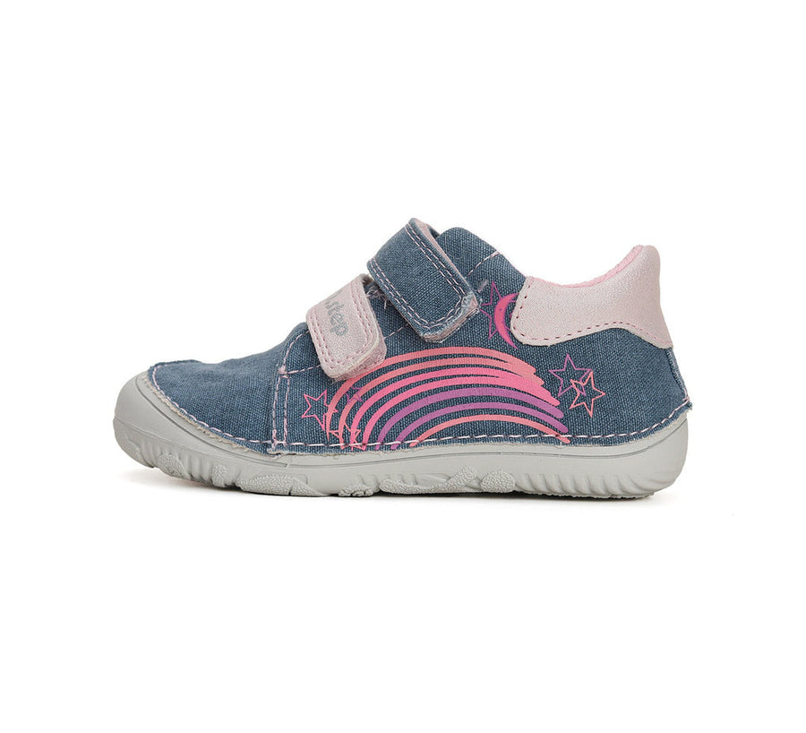 D.D.step girls canvas/ barefoot/ water-repellence/ Bermuda Blue C073-41805_3583.jpg