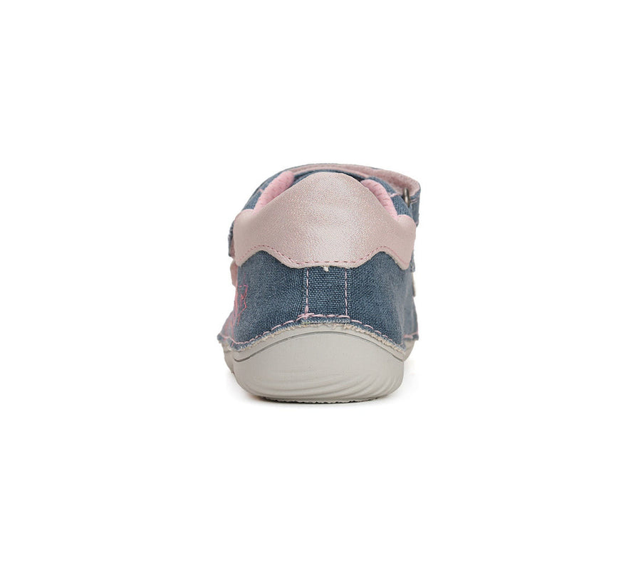 D.D.step girls canvas/ barefoot/ water-repellence/ Bermuda Blue C073-41805_3584.jpg