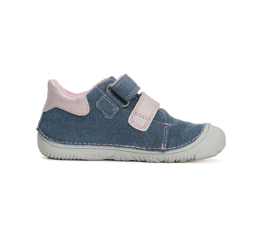 D.D.step girls canvas/ barefoot/ water-repellence/ Bermuda Blue C073-41805_3585.jpg