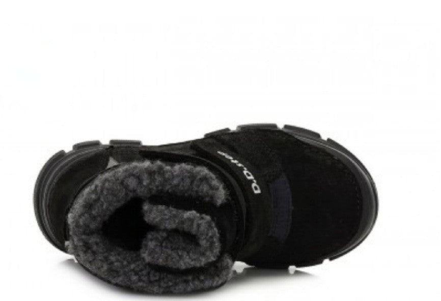D.D.step leather girls boots /warm lining/ Black W056-310AL_2515.jpg