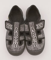 3f Slippers, boys /Black, army details_3779.jpg