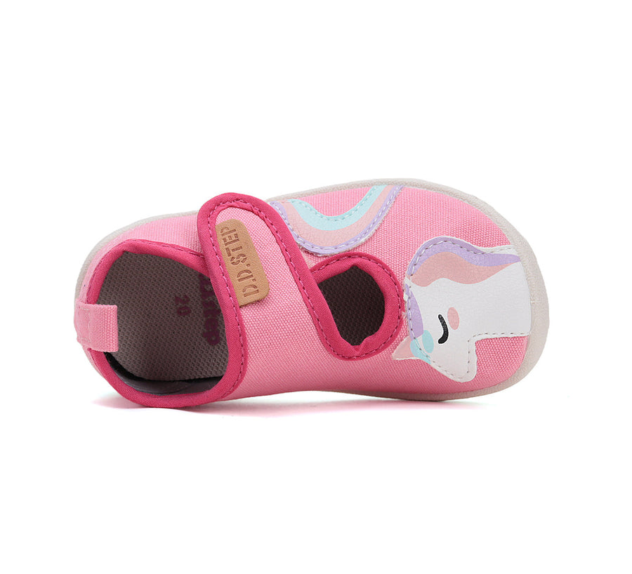 D.D.step girls canvas/ barefoot/ water-repellence/ Pink C086-51838M
