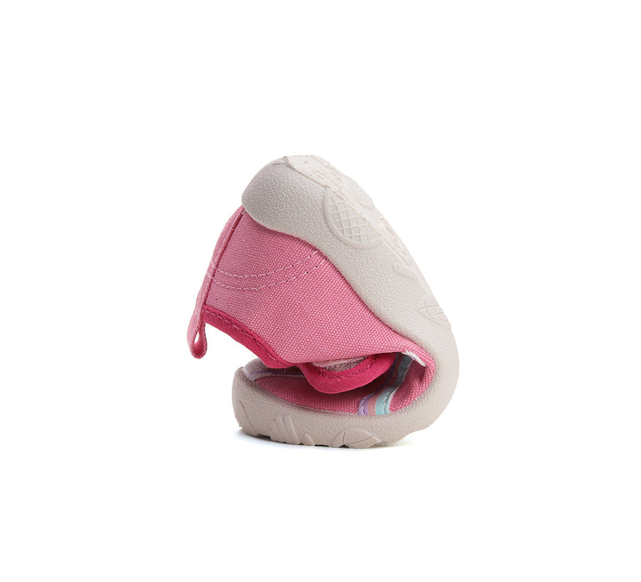 D.D.step girls canvas/ barefoot/ water-repellence/ Pink C086-51838M