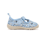 D.D.step Boys canvas/ barefoot/water-repellence/Blue/C086-61137A
