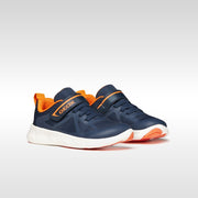 GEOX Foot-Run Boys , Barefoot sneaker, breathable sole, Navy/Orange (J66PDD 0FU54 C0659)