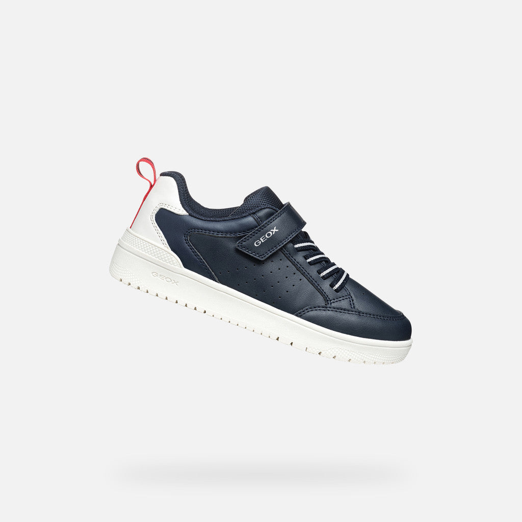 GEOX J WASHIBA A Boy Low Top Sneakers/Navy-white/(J45LQA  05411  C4211)