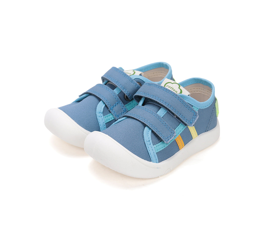 D.D.step boys canvas/ barefoot/ water-repellence/ Aero Blue(C100-61143)