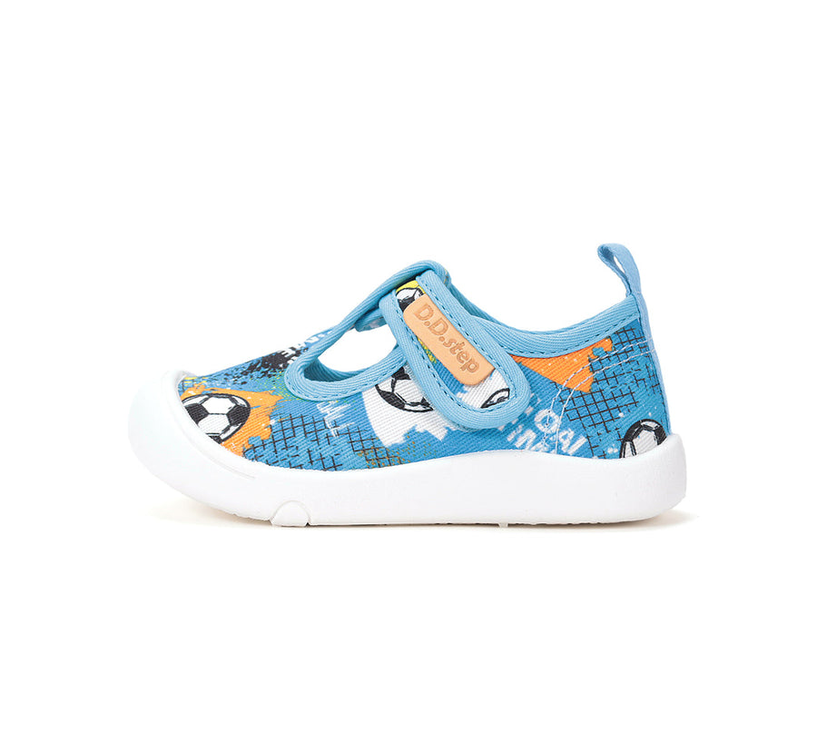 D.D.step Boys canvas/ barefoot/slippers water-repellence/Blue/C100-61811A