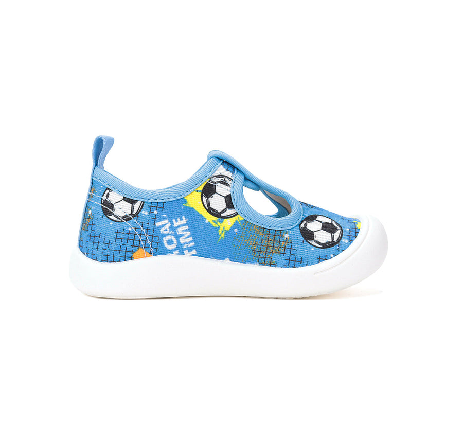 D.D.step Boys canvas/ barefoot/slippers water-repellence/Blue/C100-61811A