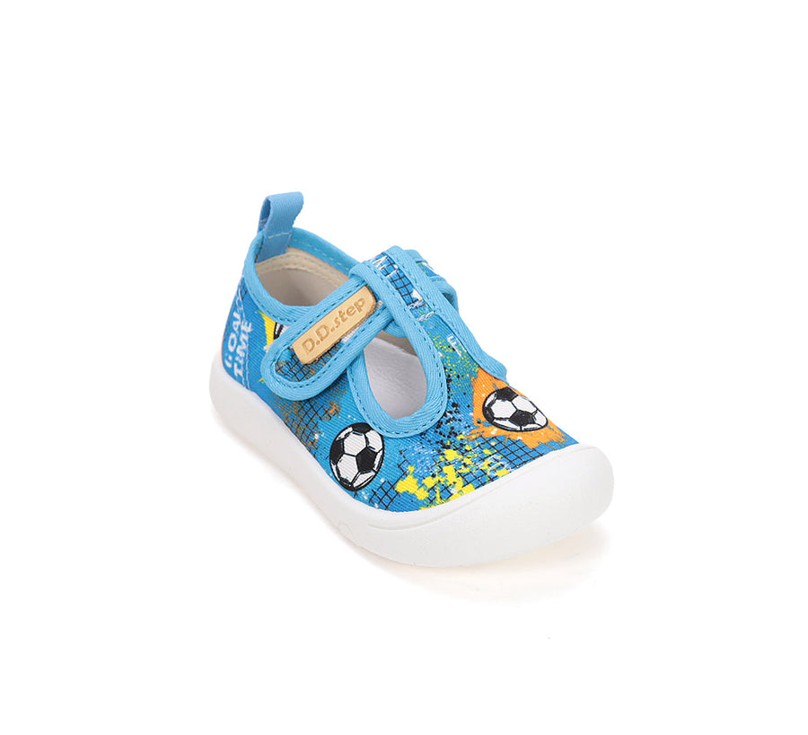 D.D.step Boys canvas/ barefoot/slippers water-repellence/Blue/C100-61811A