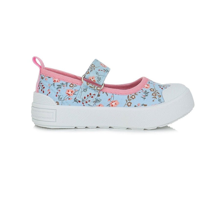 D.D.step Girls canvas shoes in Calypso Sky / CSG-330BM_213.jpg
