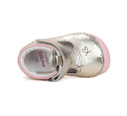 D.D.step girls barefoot/ first steps sandals /Champagne H070-41464D_3423.jpg
