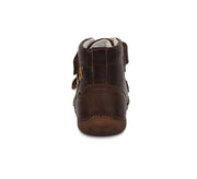 D.D.step girls water-repellence boots/LED/ ChocolateA050-288B_2008.jpg