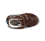 D.D.step boys leather/ water-repellence boots/ Chocolate A078-610A_3356.jpg