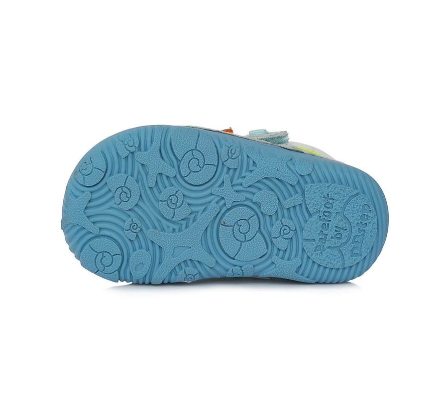 Barefoot Leather shoes D.D.Step Royal Blue (S063-51483M)