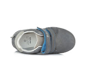 D.D.step Boys LED light, leather shoes in grey color S050-391AM_166.jpg