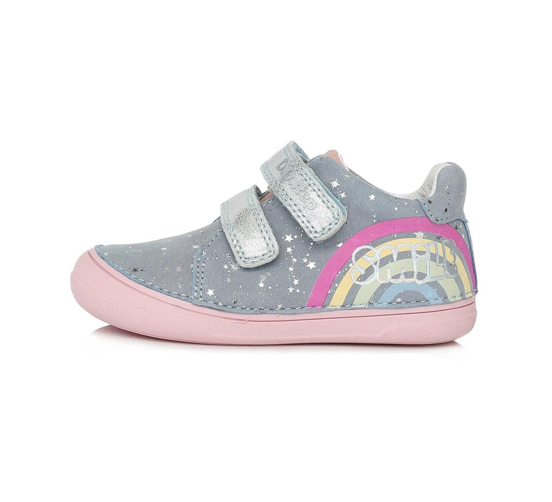 D.D.step Girls leather Sun Reactive shoes in Sky Blu colour_388.jpg