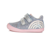 D.D.step Girls leather Sun Reactive shoes in Sky Blu colour_390.jpg