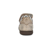 D.D.step Girls leather shoes in Bronze colour._386.jpg