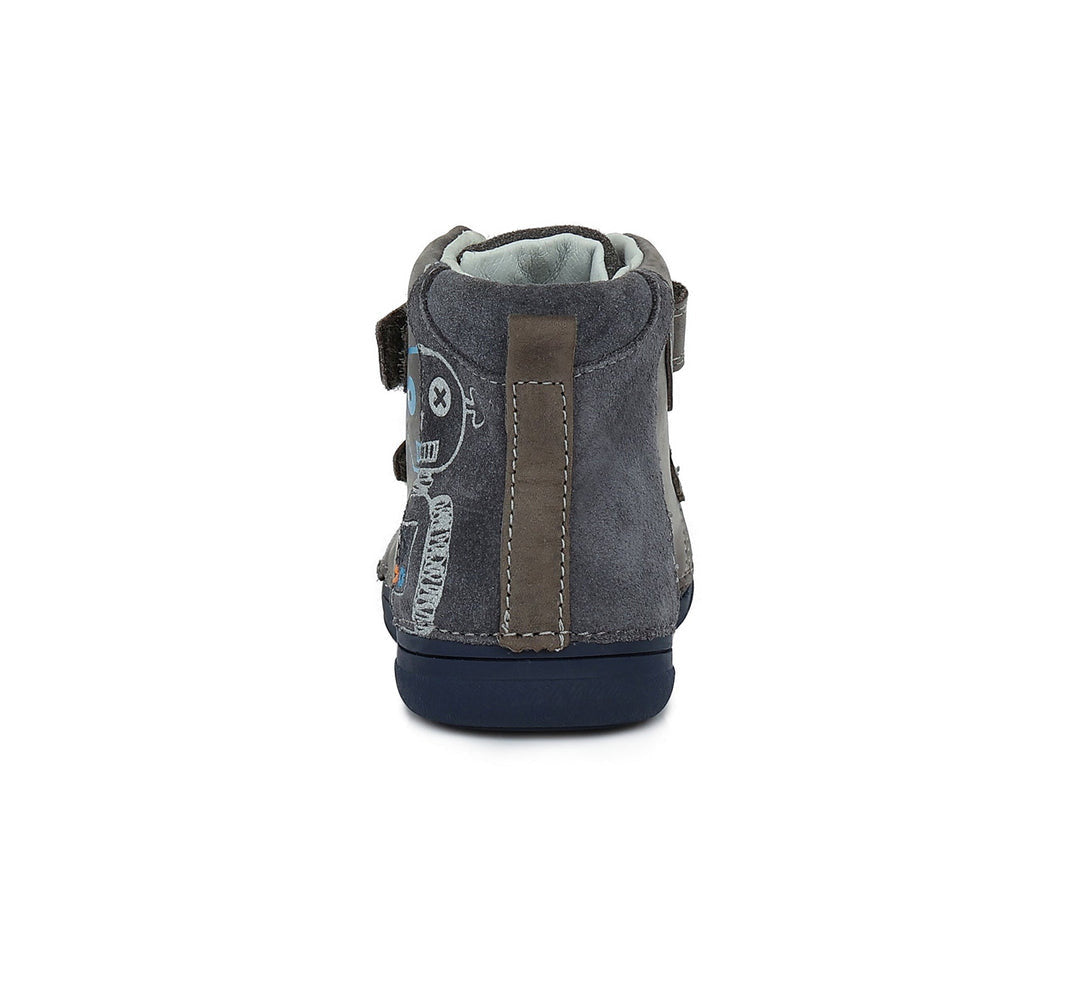 D.D.step boys leather  water-repellence boots A078-539BM Grey_1984.jpg