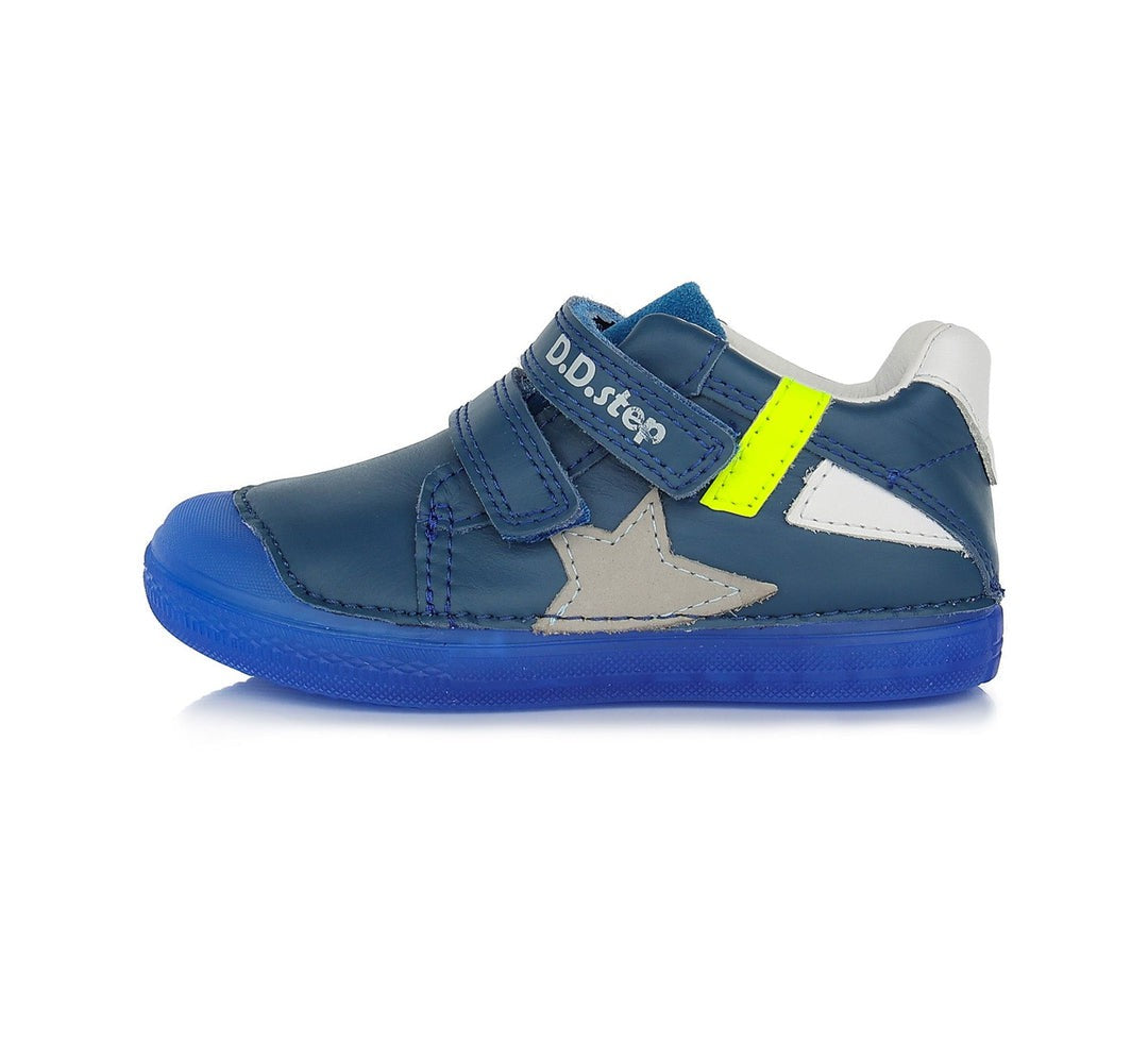 D.D.step boys navy leather shoes S049-349BM_143.jpg