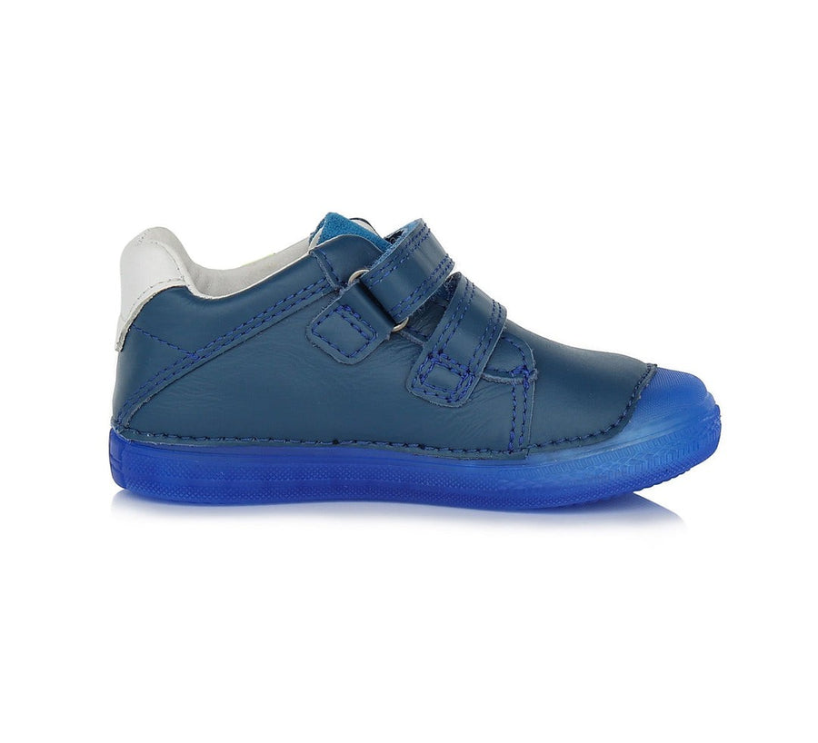D.D.step boys navy leather shoes S049-349BM_145.jpg