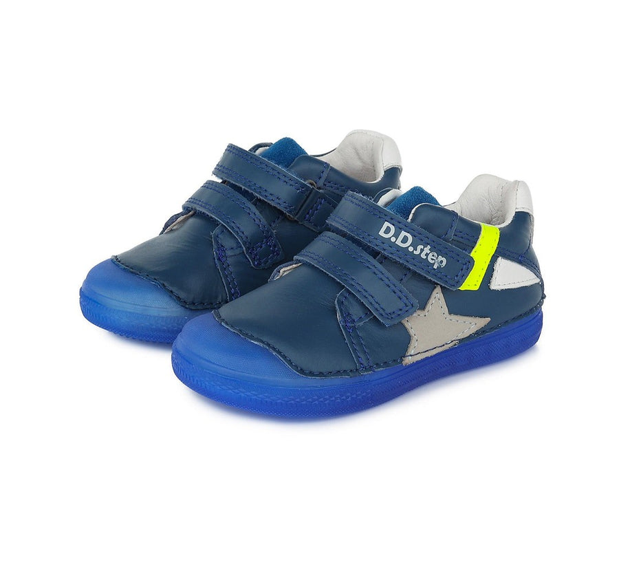 D.D.step boys navy leather shoes S049-349BM_148.jpg