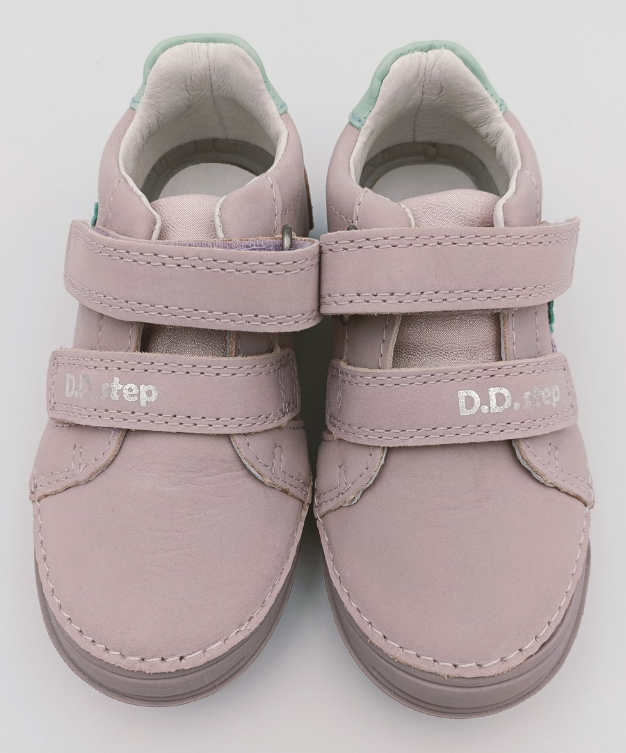 D.D.step girls leather shoes, colour Mauve S040-41475M_3681.jpg