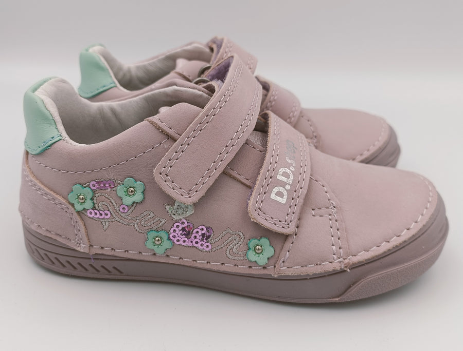D.D.step girls leather shoes, colour Mauve S040-41475M_3683.jpg