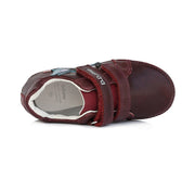 D.D.step girls leather shoes, colour raspberry S050-674A_1943.jpg