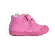 D.D.step leather Girls shoes in pink,  rabbit in a hat detail_247.jpg
