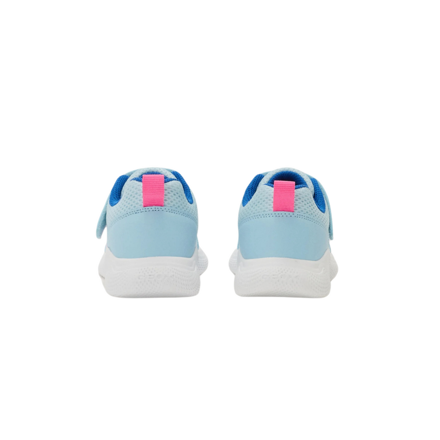GEOX Loftus Velcro girls  sneakers/ breathable sole/ Sky/Royal J36FWB CM 4K4