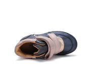D.D. Step Girls High Ankle Shoes – Water Repellent – Blue – view 6