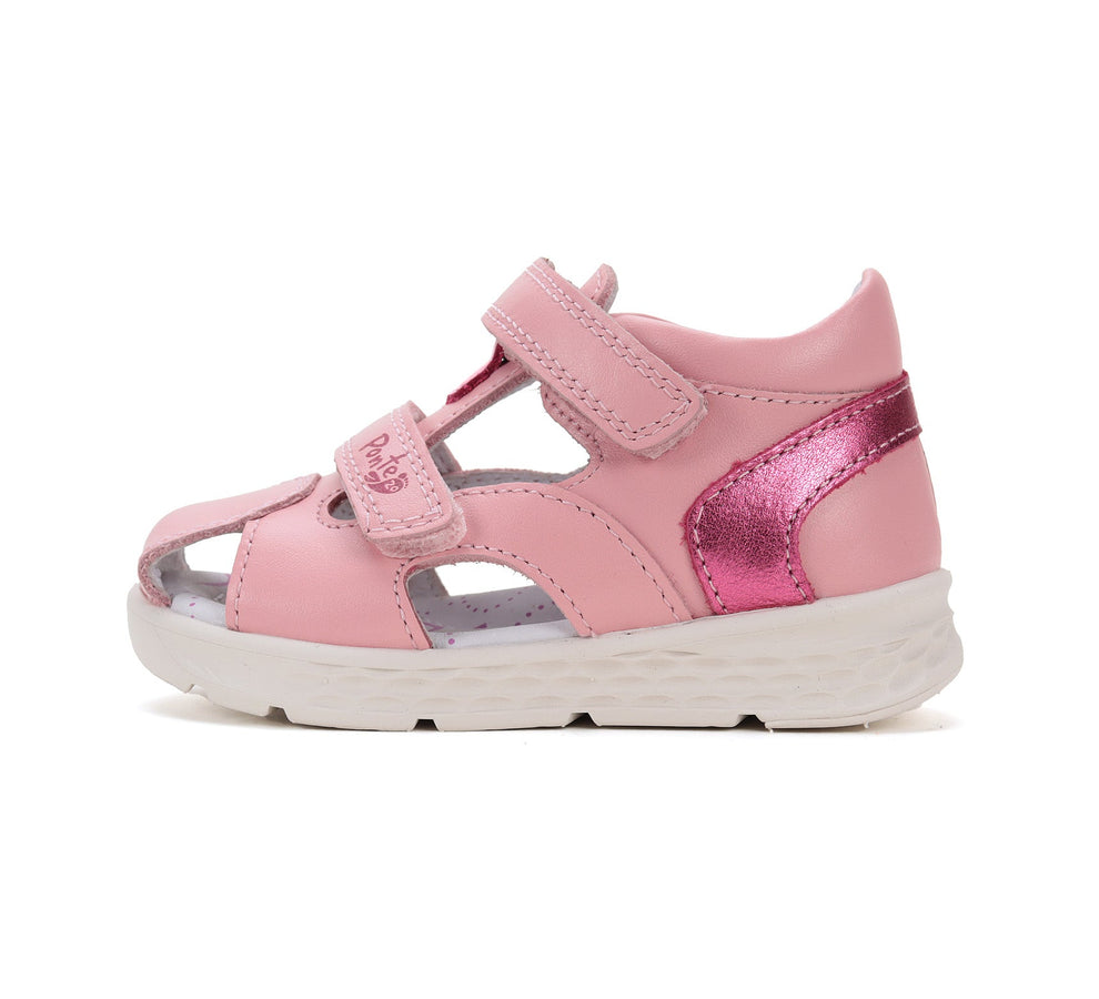 Ponte20 leather Girls sandals /ARCH SUPPORT /Supination /DA05-5-1422BL