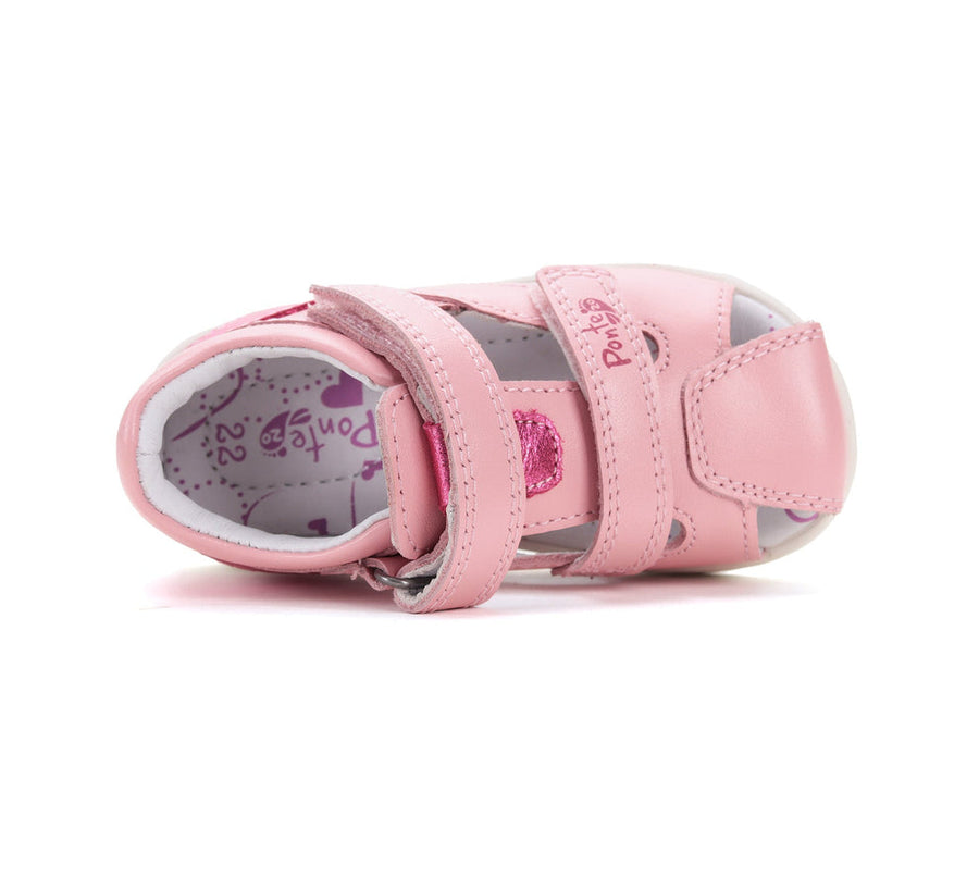 Ponte20 leather Girls sandals /ARCH SUPPORT /Supination /DA05-5-1422BL