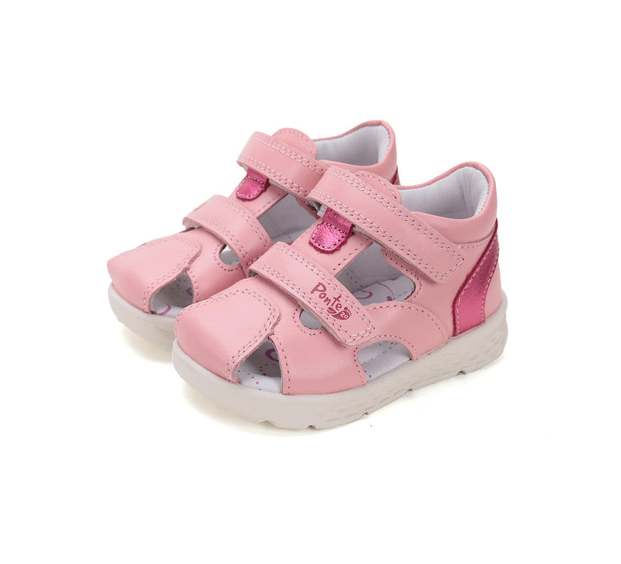 Ponte20 leather Girls sandals /ARCH SUPPORT /Supination /DA05-5-1422BL