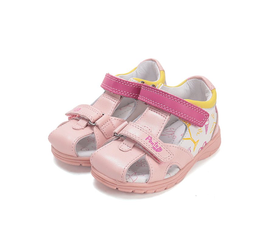 Ponte20 leather Girls sandals /ARCH SUPPORT /Supination /DA05-6-1242A