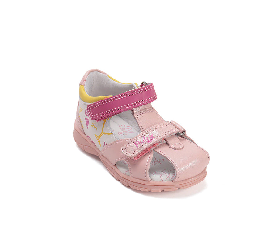 Ponte20 leather Girls sandals /ARCH SUPPORT /Supination /DA05-6-1242A