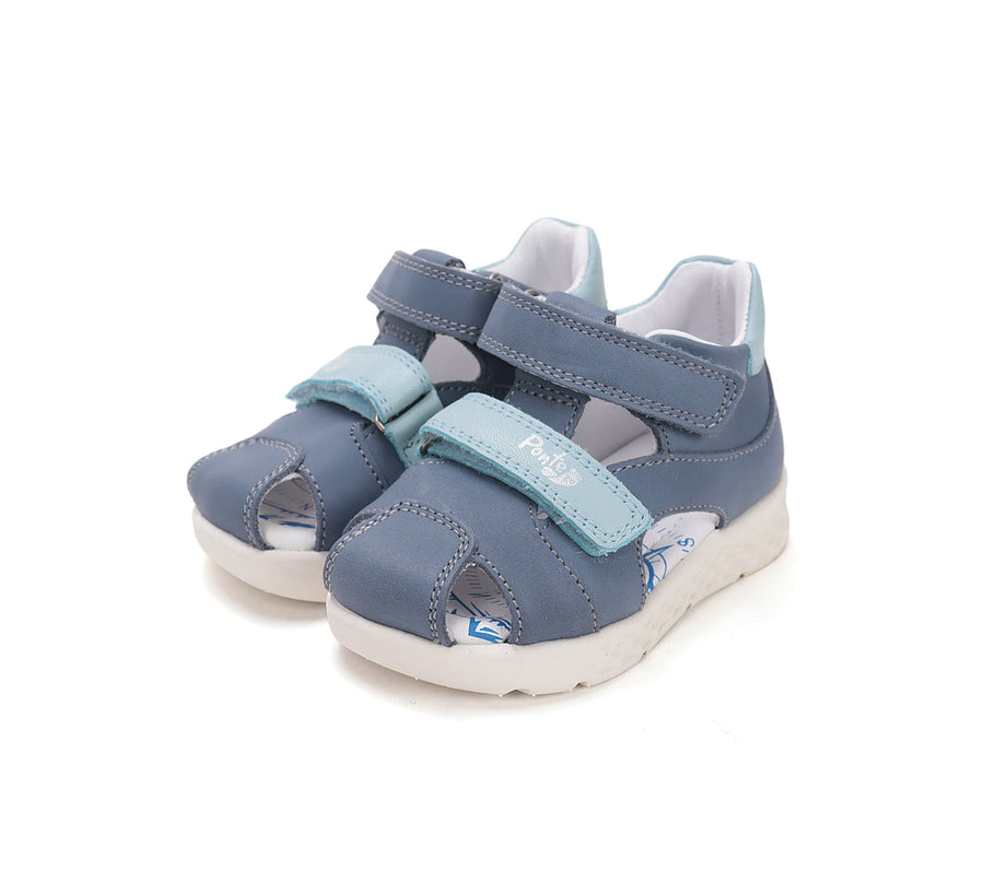 Ponte20 leather boys sandals /ARCH SUPPORT /Supination /DA05-6-1808
