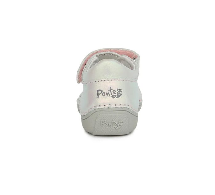 Ponte20 leather supinated ballerinas White DA06-1-300