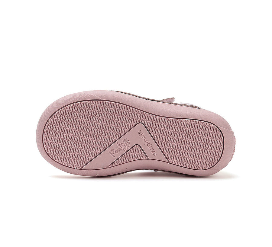 Ponte20 leather supinated ballerinas Pink DA08-6-1215AM
