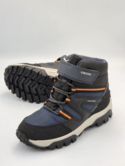 GEOX J Himalaya Boys / Waterproof High Boots/ Navy-Orange (J46FRD 050FU C0659)