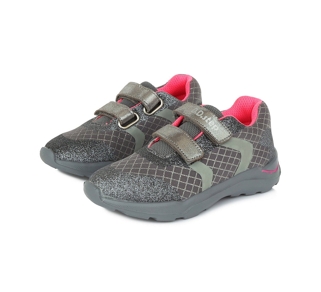 D.D.step girls sneakers /water-repellence /Dark Grey F61-755FL_3345.jpg