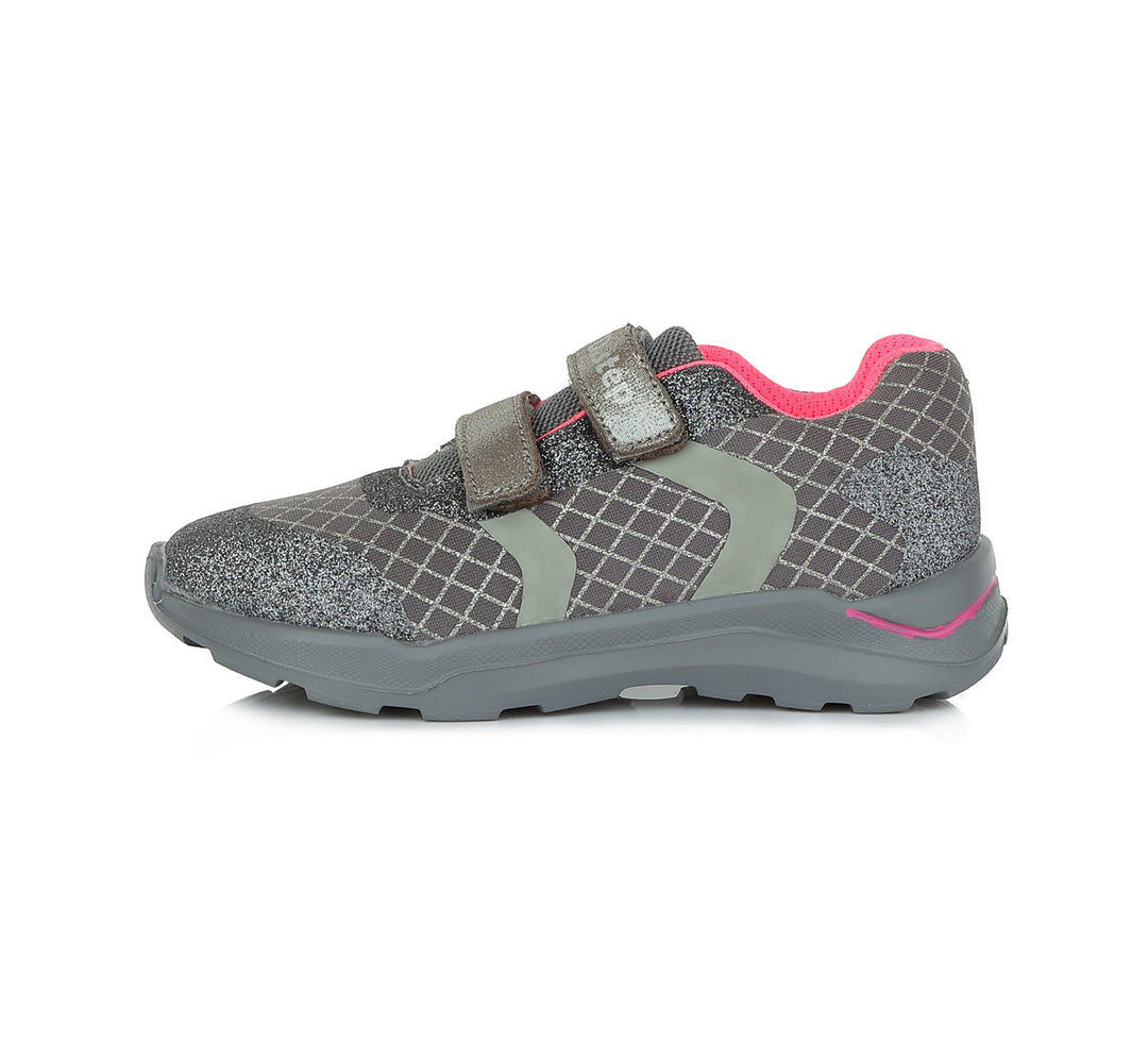 D.D.step girls sneakers /water-repellence /Dark Grey F61-755FL_3346.jpg
