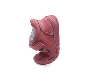 D.D.step girls barefoot leather shoes /Dark Pink S073-42466BM_4074.jpg