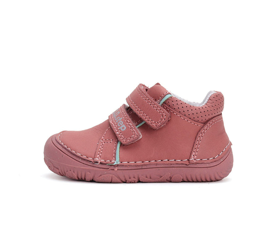 D.D.step girls barefoot leather shoes /Dark Pink S073-42466BM_4075.jpg