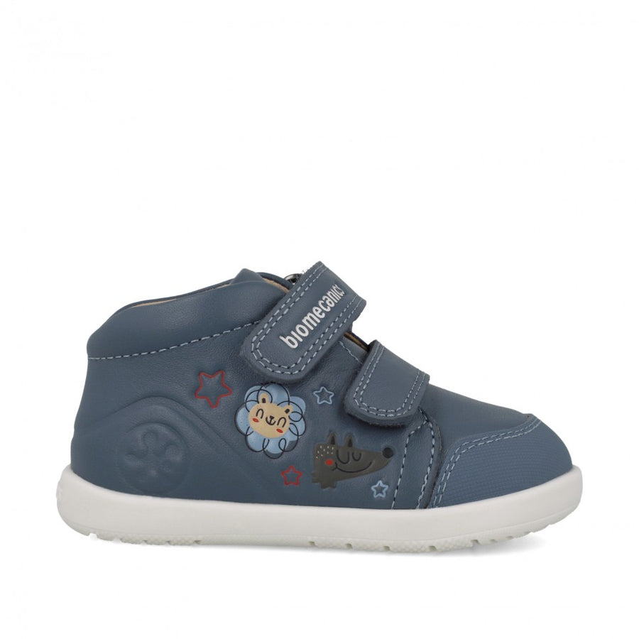 Biomecanics Boys First Steps Barefoot Sneakers - Blue (261153-B556)