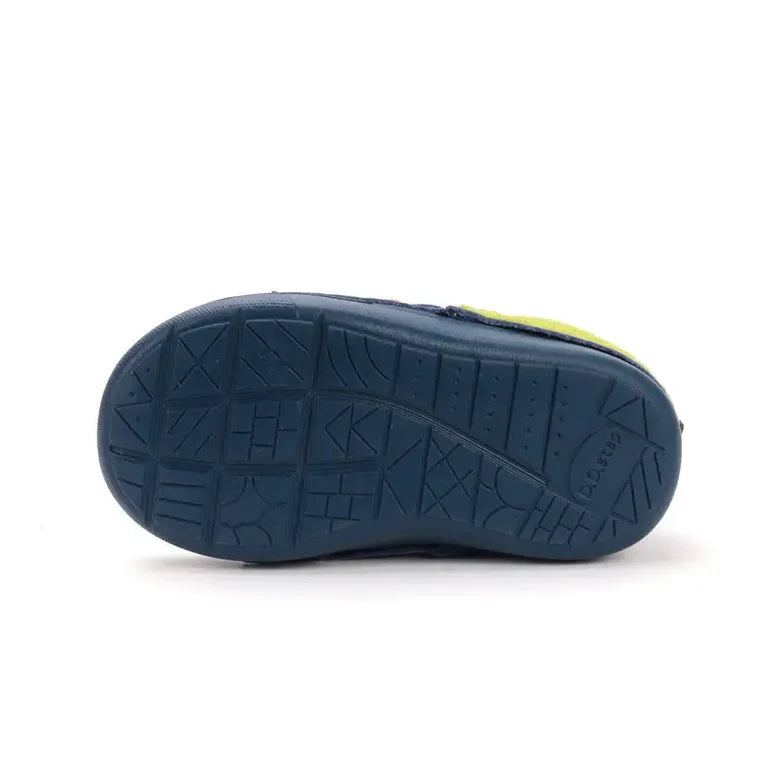 D.D. Step Boys First Steps First Step Leather Shoes – Blue – view 5